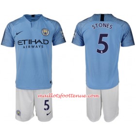Maillot/Tenue Manchester City STONES 5 Enfant Domicile 2018/2019